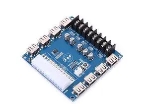 WISDUM 24 Pins ATX Power Supply Breakout Board Module Adapter Power Connector Support 3.3V/5V/12V 1.8V-10.8V WISDUM 24 Pins ATX Power Supply Breakout Board Module Adapter Power Connector Support 3.3V/5V/12V 1.8V-10.8V