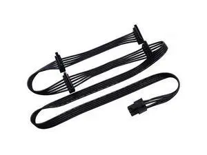 WISDUM PCIe 6pin to 4 SATA Power Supply Cable for Seasonic FOCUS Plus Gold 850 750 650 WISDUM PCIe 6pin to 4 SATA Power Supply Cable for Seasonic FOCUS Plus Gold 850 750 650