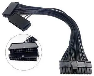 24 pin ATX Mainboard Power Supply PSUMotherboard Adapter Connector Cable Dual allows to turn on/off two power supplies 24 pin ATX Mainboard Power Supply PSUMotherboard Adapter Connector Cable Dual allows to turn on/off two power supplies
