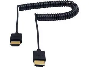 WISDUM 4K HDMI Extender, Extreme Thin Male to Male Coiled Cable for 3D and 4K Ultra HD TV Stick, HDMI 2.0 Cord Extension Converter (2.5M/8.2FT) WISDUM 4K HDMI Extender, Extreme Thin Male to Male Coiled Cable for 3D and 4K Ultra HD TV Stick, HDMI 2.0 Cord Extension Converter (2.5M/8.2FT)