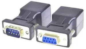 RS232 DB9 to RJ45 Serial Adapter DB9 Male to RJ45 Female Serial Converter and DB9 Female to RJ45 Female Serial Coupler LAN Ethernet Cat5e Cat6 Extender Adapter 2pcs RS232 DB9 to RJ45 Serial Adapter DB9 Male to RJ45 Female Serial Converter and DB9 Female to RJ45 Female Serial Coupler LAN Ethernet Cat5e Cat6 Extender Adapter 2pcs
