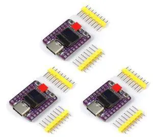 ESP32-C3 with 0.42 Inch OLED Development Board ESP32 Supermini Development Board ESP32 Development Board WiFi Bluetooth 3pcs ESP32-C3 with 0.42 Inch OLED Development Board ESP32 Supermini Development Board ESP32 Development Board WiFi Bluetooth 3pcs