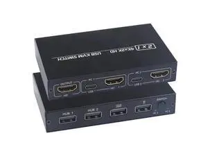For 2 PC Sharing Keyboard Mouse Printer Plug and Paly Out 4KUSB 2.0 HDMI-compatible KVM Switch Video Display USB Switch Splitter For 2 PC Sharing Keyboard Mouse Printer Plug and Paly Out 4KUSB 2.0 HDMI-compatible KVM Switch Video Display USB Switch Splitter