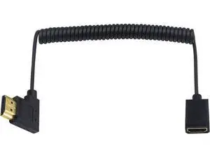 8K HDMI Extender Cable, HDMI Extension Adapter Cable, Right Angled HDMI Male to Female Coiled Cable Compatible for Nintendo Switch, Xbox One S 360, PS5, Blu Ray Player, etc 6 Feet/1.8M 8K HDMI Extender Cable, HDMI Extension Adapter Cable, Right Angled HDMI Male to Female Coiled Cable Compatible for Nintendo Switch, Xbox One S 360, PS5, Blu Ray Player, etc 6 Feet/1.8M