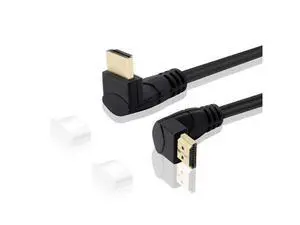 8k HDMI Cable 48Gbps, 8K HDMI 2.1 Up Angle Male to Down Angle Male Cable, Support 8K (60Hz) Ultra HD, 3D Video, 5.1/7.1chanel,Audio Return Channel0.6M (Up/Down) 8k HDMI Cable 48Gbps, 8K HDMI 2.1 Up Angle Male to Down Angle Male Cable, Support 8K (60Hz) Ultra HD, 3D Video, 5.1/7.1chanel,Audio Return Channel0.6M (Up/Down)