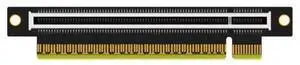 PA17 PCIe 5.0 X16 Riser Adapter Card, Right Angle and Low-Profile for 1U/2U Server Installation PA17 PCIe 5.0 X16 Riser Adapter Card, Right Angle and Low-Profile for 1U/2U Server Installation