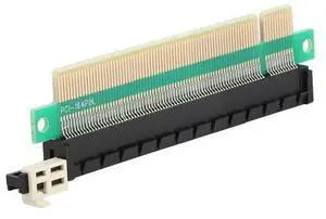 PCIE 16x Male to Female Riser Adapter Card, PCI-Express 164 Pin 16x Riser Card Interface Protection for 1U 2U Chassis PCIE 16x Male to Female Riser Adapter Card, PCI-Express 164 Pin 16x Riser Card Interface Protection for 1U 2U Chassis