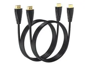 HDMI Cable 6 FT, 2-Pack, 4K ARC/eARC HDMI 2.0 Cord for Soundbar, High Speed Male to Male for HDCP 2.2, HDR, Cinema,TV, PS4, PS5, Xbox, Roku, Bluray Player, Gaming, Computer, Monitor HDMI Cable 6 FT, 2-Pack, 4K ARC/eARC HDMI 2.0 Cord for Soundbar, High Speed Male to Male for HDCP 2.2, HDR, Cinema,TV, PS4, PS5, Xbox, Roku, Bluray Player, Gaming, Computer, Monitor