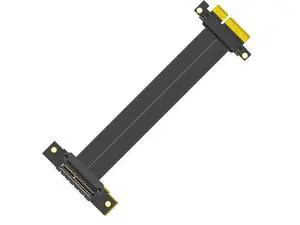 WISDUM 200mm PCIe 3.0 X4 Riser Cable for M.2, WiFi, Firewire, USB, Sound Cards, etc WISDUM 200mm PCIe 3.0 X4 Riser Cable for M.2, WiFi, Firewire, USB, Sound Cards, etc