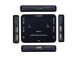 2 Port HDMI Switcher 2 Port USB KVM Switch 2 in 1 Out HD Switch USB Keyboard Mouse Sharing Device for Computer, PC, Laptop, Desktop, Monitor, Printer, Keyboard, Mouse Control 2 Port HDMI Switcher 2 Port USB KVM Switch 2 in 1 Out HD Switch USB Keyboard Mouse Sharing Device for Computer, PC, Laptop, Desktop, Monitor, Printer, Keyboard, Mouse Control