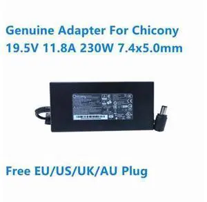 19.5V 11.8A 230W 7.4x5.0mm Chicony A17-230P1A Power Supply AC Adapter For MSI GL75 GP75 LEOPARD GL65 P65 Laptop Charger 19.5V 11.8A 230W 7.4x5.0mm Chicony A17-230P1A Power Supply AC Adapter For MSI GL75 GP75 LEOPARD GL65 P65 Laptop Charger