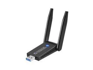 WISDUM Dual Band WiFi + Bluetooth 5.0 Wireless Network Card USB 3.0 1300M 802.11ac Adapter AC1300 With Antenna For Laptop PC 2.4GHz + 5.8GHz Mini Dongle WISDUM Dual Band WiFi + Bluetooth 5.0 Wireless Network Card USB 3.0 1300M 802.11ac Adapter AC1300 With Antenna For Laptop PC 2.4GHz + 5.8GHz Mini Dongle