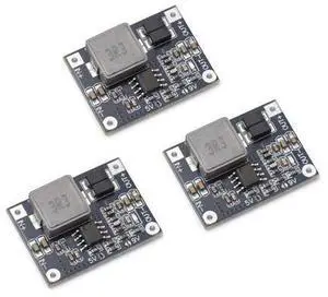 DC-DC Boost Module Li-Ion 3.2V3.7V to 5V Power Converter High Power Circuit Board 3pcs DC-DC Boost Module Li-Ion 3.2V3.7V to 5V Power Converter High Power Circuit Board 3pcs