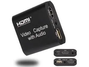 Video Audio Capture Card HDMI to USB 2.0 1080p Record with Loop Out for Gaming Streaming Teaching Video Conference and Live Broadcasting Video Audio Capture Card HDMI to USB 2.0 1080p Record with Loop Out for Gaming Streaming Teaching Video Conference and Live Broadcasting