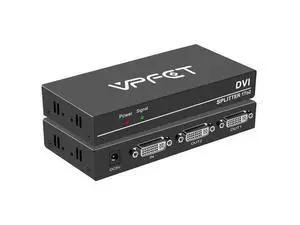 WISDUM DVI Splitter 1 in 2 Out 2 Port Distribution Duplicator Supports Resolution up to 4K2K Automatically Copy EDID WISDUM DVI Splitter 1 in 2 Out 2 Port Distribution Duplicator Supports Resolution up to 4K2K Automatically Copy EDID