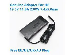 19.5V 11.8A 230W TPN-DA12 TPN-LA10 Power Supply AC Adapter For HP OMEN 17 L38011-003 925141-850 Laptop Charger 19.5V 11.8A 230W TPN-DA12 TPN-LA10 Power Supply AC Adapter For HP OMEN 17 L38011-003 925141-850 Laptop Charger