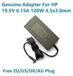 19.5V 6.15A 120W TPN-LA18 TPN-CA19 Power Supply AC Adapter For HP TPN-DA19 Laptop Charger 19.5V 6.15A 120W TPN-LA18 TPN-CA19 Power Supply AC Adapter For HP TPN-DA19 Laptop Charger