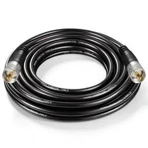RG8x Coaxial Cable, CB Coax Cable, 35ft UHF PL259 Male to Male Low Loss CB Antenna Cables, 50 Ohm for HAM Radio, Antenna Analyzer RG8x Coaxial Cable, CB Coax Cable, 35ft UHF PL259 Male to Male Low Loss CB Antenna Cables, 50 Ohm for HAM Radio, Antenna Analyzer