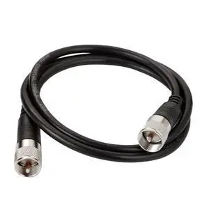 CB Antenna Cable, RG8x Coax Jumper, 6ft UHF Male to Male Low Loss CB Coaxial Cables, 50 Ohm for HAM Radio Antenna CB Antenna Cable, RG8x Coax Jumper, 6ft UHF Male to Male Low Loss CB Coaxial Cables, 50 Ohm for HAM Radio Antenna