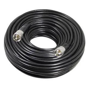 RG8x Coaxial Cable 100 ft, CB Coax Cable, UHF PL259 Male to Male Low Loss CB Antenna Cables, 50 Ohm for HAM Radio, Antenna Analyzer, Dummy Load, SWR Meter RG8x Coaxial Cable 100 ft, CB Coax Cable, UHF PL259 Male to Male Low Loss CB Antenna Cables, 50 Ohm for HAM Radio, Antenna Analyzer, Dummy Load, SWR Meter