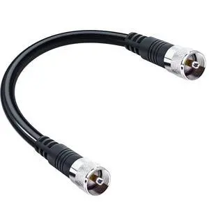 RG8X Coax Cable, 1ft 12inch Short PL259 Jumper CB Antenna Cable UHF Male Connector 50 ohm Low Loss for Ham Radio, Antenna Analyzer and SWR Meter RG8X Coax Cable, 1ft 12inch Short PL259 Jumper CB Antenna Cable UHF Male Connector 50 ohm Low Loss for Ham Radio, Antenna Analyzer and SWR Meter