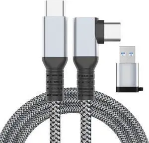 Link Cable 16FT VR Cable Compatible with Meta Oculus Quest 2/Quest 3/Pro Pico, Nylon Braided Accessories and Gaming PC Steam VR, USB 3.0 Data Transfer Type C Cable, for VR Headset Link Cable 16FT VR Cable Compatible with Meta Oculus Quest 2/Quest 3/Pro Pico, Nylon Braided Accessories and Gaming PC Steam VR, USB 3.0 Data Transfer Type C Cable, for VR Headset