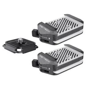 Quick Release Plate & Clamp V2 Kit, Arca Swiss Plate Camera Mount with 1/4" to 3/8" Screw Thread for Sony/Nikon/Fuji/DJI Switch Between Tripod/Monopod/Slider/Stabilizer (Two Clamps + Plate) Quick Release Plate & Clamp V2 Kit, Arca Swiss Plate Camera Mount with 1/4" to 3/8" Screw Thread for Sony/Nikon/Fuji/DJI Switch Between Tripod/Monopod/Slider/Stabilizer (Two Clamps + Plate)