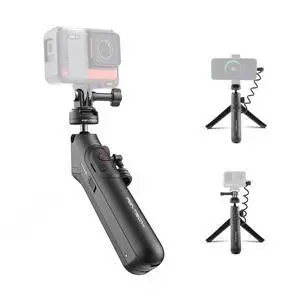CapLock MantisPod Power for Insta360, 5000mAh Battery Grip Handle Mount, Quick Release Charging Selfie Stick & Remote Control, Vlog Attachment Tripod Monopod Bank for Insta360 X5/4, Phone CapLock MantisPod Power for Insta360, 5000mAh Battery Grip Handle Mount, Quick Release Charging Selfie Stick & Remote Control, Vlog Attachment Tripod Monopod Bank for Insta360 X5/4, Phone