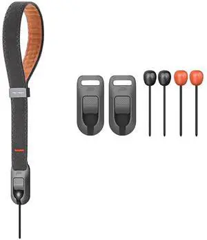 Deep Grey Camera Wrist Strap Air+Universal Quick Connectors Slim Set Deep Grey Camera Wrist Strap Air+Universal Quick Connectors Slim Set
