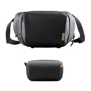 OneGo Solo V2 10LCamera Sling Bag+Tech Accessories Pouch Waterproof Small Electronics Organizer Bag for Sony/Canon/Nikon/DJI Mavic/Air/Mini/Tripod/Laptop OneGo Solo V2 10LCamera Sling Bag+Tech Accessories Pouch Waterproof Small Electronics Organizer Bag for Sony/Canon/Nikon/DJI Mavic/Air/Mini/Tripod/Laptop
