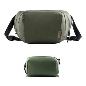 OneGo Solo V2 Camera Sling Bag+Wash Pouch Hanging Toiletry Bag for Men, Waterproof Dopp Kit Travel Makeup Bag Organizer for Toiletries & Cosmetics OneGo Solo V2 Camera Sling Bag+Wash Pouch Hanging Toiletry Bag for Men, Waterproof Dopp Kit Travel Makeup Bag Organizer for Toiletries & Cosmetics
