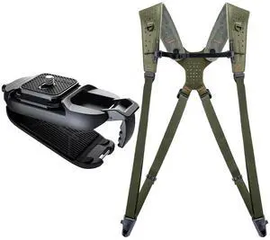 Beetle Camera Clip V1+ Green Camera Strap Master, Dual Shoulder Harness for 3 Cameras for Professional Photographers Beetle Camera Clip V1+ Green Camera Strap Master, Dual Shoulder Harness for 3 Cameras for Professional Photographers