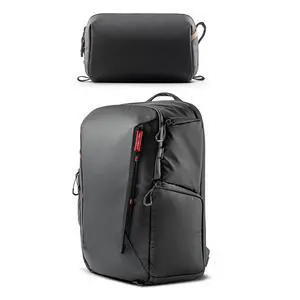 OneMo Lite Camera Backpack 22L+Wash Pouch Hanging Toiletry Bag for Men, Waterproof Dopp Kit Travel Makeup Bag Organizer for Toiletries & Cosmetics, Black OneMo Lite Camera Backpack 22L+Wash Pouch Hanging Toiletry Bag for Men, Waterproof Dopp Kit Travel Makeup Bag Organizer for Toiletries & Cosmetics, Black