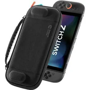 Slim Carrying Case for Nintendo Switch 2 (2025), Protective Hard Shell with 12 Game Card Slots, Portable Travel Storage Case BG0133 Slim Carrying Case for Nintendo Switch 2 (2025), Protective Hard Shell with 12 Game Card Slots, Portable Travel Storage Case BG0133