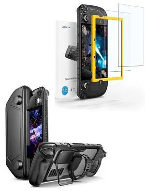PC0104 ModCase for Steam Deck + 2-Pack Steam Deck Screen Protector PC0104 ModCase for Steam Deck + 2-Pack Steam Deck Screen Protector