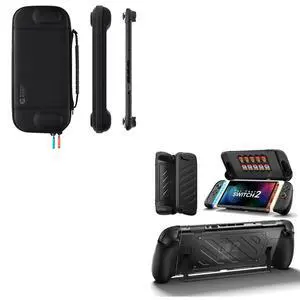 Slim Carrying Case & Split Protective Case for Switch 2 Slim Carrying Case & Split Protective Case for Switch 2