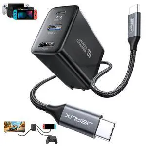 65W Switch Dock with 4K@120Hz HDMI, 65W PD Fast Charging, USB A Port, USB C TV Docking Station Compatible with Switch/Steam Deck/ROG Ally/Samsung/iPad/MacBook and More - OmniCentro Charger Dock 65W Switch Dock with 4K@120Hz HDMI, 65W PD Fast Charging, USB A Port, USB C TV Docking Station Compatible with Switch/Steam Deck/ROG Ally/Samsung/iPad/MacBook and More - OmniCentro Charger Dock