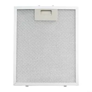Five-Layer Metal Grease Filter, 11.4 x 9.5 x 0.35inch, Aluminum Mesh Vent Filter, Ventilation Hood Mesh Screen, Withstands Heat And Moisture, 1PCS Five-Layer Metal Grease Filter, 11.4 x 9.5 x 0.35inch, Aluminum Mesh Vent Filter, Ventilation Hood Mesh Screen, Withstands Heat And Moisture, 1PCS