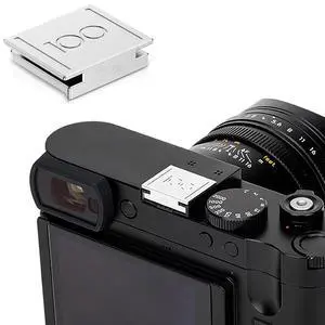 Upgraded Q3 43 Q2 Metal Hot Shoe Cover Protector Cap for Leica Q3 43 Q2 Camera, Hotshoe Cover with Full-Coverage Design & Silicone Cushion, Limited Edition for Leica 100th Anniversary - Silver Upgraded Q3 43 Q2 Metal Hot Shoe Cover Protector Cap for Leica Q3 43 Q2 Camera, Hotshoe Cover with Full-Coverage Design & Silicone Cushion, Limited Edition for Leica 100th Anniversary - Silver