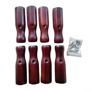 8pcs Foosball Table Handles Solid Wood Nonslip Grip with Screws 125mm Length 16mm Inner Diameter,for Most Soccer Table Rods Red Black Yellow (red) 8pcs Foosball Table Handles Solid Wood Nonslip Grip with Screws 125mm Length 16mm Inner Diameter,for Most Soccer Table Rods Red Black Yellow (red)