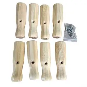 8pcs Foosball Table Handles Solid Wood Nonslip Grip with Screws 125mm Length 16mm Inner Diameter,for Most Soccer Table Rods Red Black Yellow (yellow) 8pcs Foosball Table Handles Solid Wood Nonslip Grip with Screws 125mm Length 16mm Inner Diameter,for Most Soccer Table Rods Red Black Yellow (yellow)
