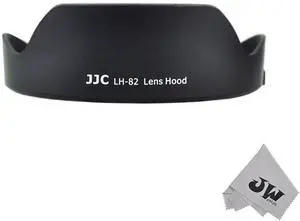 JW LH-82 Reversible Lens Hood Shade for Canon EF 16-35mm f/4L is USM Lens Replaces Canon EW-82 + JW emall Micro Fiber Cleaning Cloth JW LH-82 Reversible Lens Hood Shade for Canon EF 16-35mm f/4L is USM Lens Replaces Canon EW-82 + JW emall Micro Fiber Cleaning Cloth