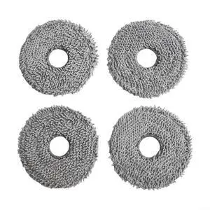 For MOVA Mop Pads For P10 Pro And For Ultra Robot Vacuum, Microfiber Replacement Accessories, Sturdy And Easy To Install, 4 Pack(4 PACK) For MOVA Mop Pads For P10 Pro And For Ultra Robot Vacuum, Microfiber Replacement Accessories, Sturdy And Easy To Install, 4 Pack(4 PACK)