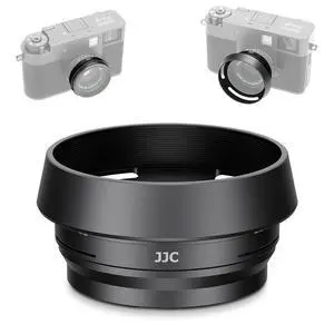 Metal X Half Lens Hood Protector with 37mm Filter Adapter Ring for Fujifilm Fuji X Half XHalf Digital Camera, Aluminum Alloy Xhalf Sun Shade Protector, Block Stray Light (No Filter Included) - Dgray Metal X Half Lens Hood Protector with 37mm Filter Adapter Ring for Fujifilm Fuji X Half XHalf Digital Camera, Aluminum Alloy Xhalf Sun Shade Protector, Block Stray Light (No Filter Included) - Dgray