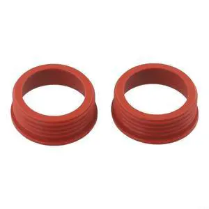 Engine Air Intake Boot Seal To Turbocharger, 2-Pack Rubber Gasket Compatible With 550I/650i/750i/X5/X6, Replaces 13718646450 13718655216 Engine Air Intake Boot Seal To Turbocharger, 2-Pack Rubber Gasket Compatible With 550I/650i/750i/X5/X6, Replaces 13718646450 13718655216