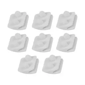 8PCS/AXV014SP Pool Vacuum Pod Shoes For Hayward For AquaBug For Aqua Critter Santoprene Replacement Parts White,Pool Maintenance Kit 8PCS/AXV014SP Pool Vacuum Pod Shoes For Hayward For AquaBug For Aqua Critter Santoprene Replacement Parts White,Pool Maintenance Kit