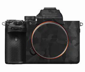 Anti-Scratch Anti-Wear Camera Body Skin Cover Protector Film for Sony A7III A7RIII (Fits A7 Mark III & A7R Mark III Only) Protective Decoration - Shadow Black Anti-Scratch Anti-Wear Camera Body Skin Cover Protector Film for Sony A7III A7RIII (Fits A7 Mark III & A7R Mark III Only) Protective Decoration - Shadow Black