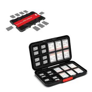 1 + 1 Memory Card CaseSlim Style with Pop Up Style Memory Card Case 1 + 1 Memory Card CaseSlim Style with Pop Up Style Memory Card Case
