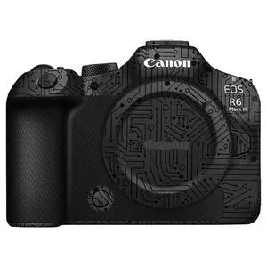 EOS R6 Mark III Skin, Anti-Scratch Camera Protective Sticker Decal Film for Canon R6 Mark III R6III R6M3 Protective Decoration Cover (NOT Fits EOS R6/R6 Mark II) - Circuit Board Black EOS R6 Mark III Skin, Anti-Scratch Camera Protective Sticker Decal Film for Canon R6 Mark III R6III R6M3 Protective Decoration Cover (NOT Fits EOS R6/R6 Mark II) - Circuit Board Black