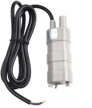 12V Submersible Water Pump 1000L/H For Thetford C200/C400 Toilets, Garden Sprinklers, Lawn, RV, Pond, ABS 5M Lift Grey 12V Submersible Water Pump 1000L/H For Thetford C200/C400 Toilets, Garden Sprinklers, Lawn, RV, Pond, ABS 5M Lift Grey